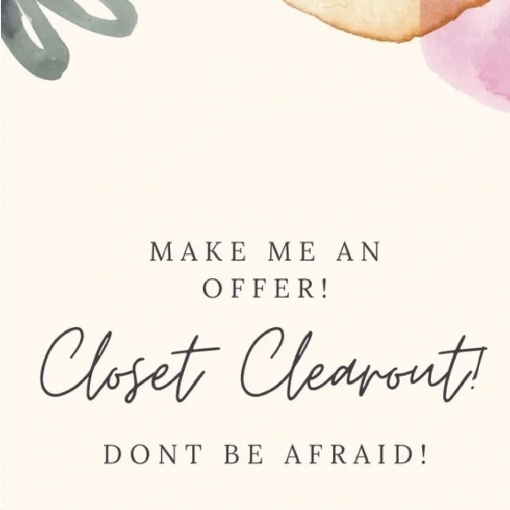 CLOSET CLEAR OUT!!!!! - Picture 3 of 3